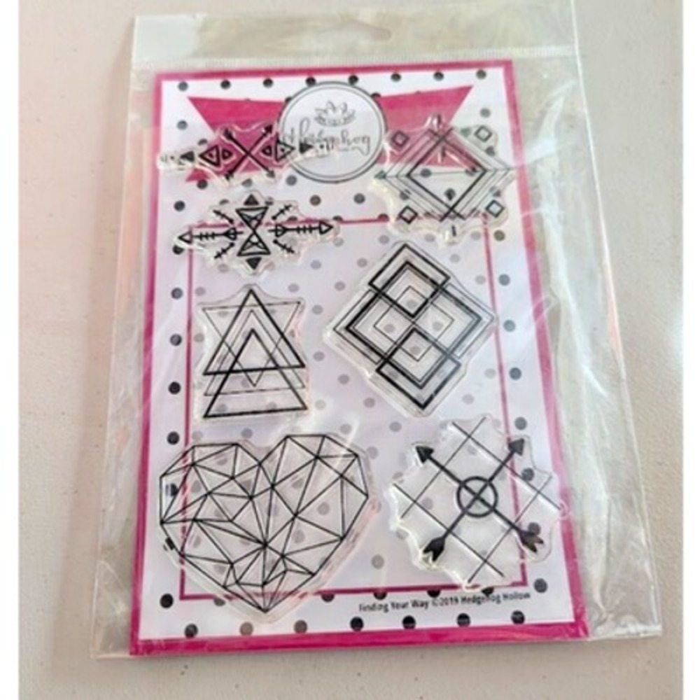 Hedgehog Hollow Finding Your Way Stamp Set New Acrylic Clear Designs